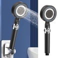 thumbnail image 1 of Gnmfd Household Pressurized Showerhead with Five Speed Spray, Powerful Handheld Shower Nozzle for Bathroom or Kitchen Cleaning, Water Saving Shower Head for Home Use, 1 of 4