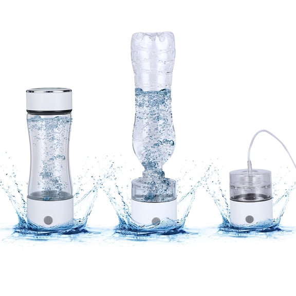 Gnmfd Hydrogen Water Cup High Concentration Electrolytic Health Cup Rechargeable Portable Hydrogen Generator Water Bottle 800ppb Smart Hydrogen Rich Water Maker for Home Office