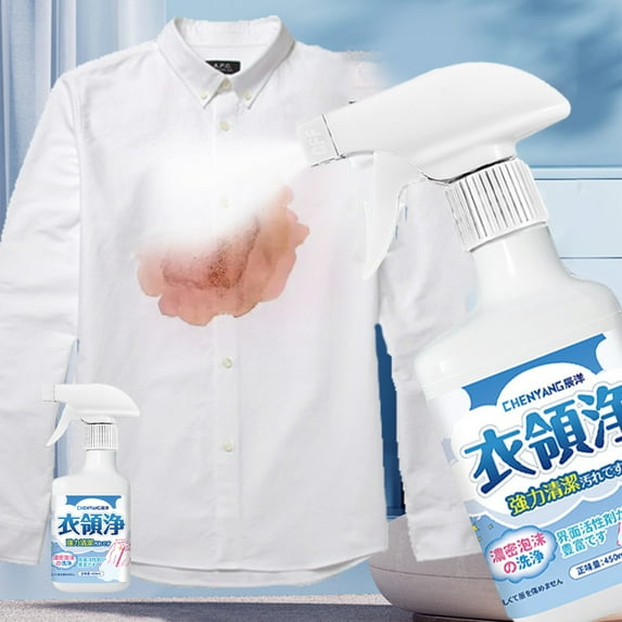 Gnmfd Ink Remover Pen Stain Cleaner 450ML Enzyme Formula Ballpoint Marker Ink Removal Spray for Shirt Clothes Fabric Curtains Laundry Use