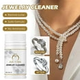 thumbnail image 1 of Gnmfd Jewelry Cleaning Solution 50ml, Gentle Gold and Diamond Cleaner, Rust and Tarnish Removal, Travel Size Kit for Wedding Rings, Nose Rings, Fine Gemstones, Safe for Pearls and All Metals, 1 of 9