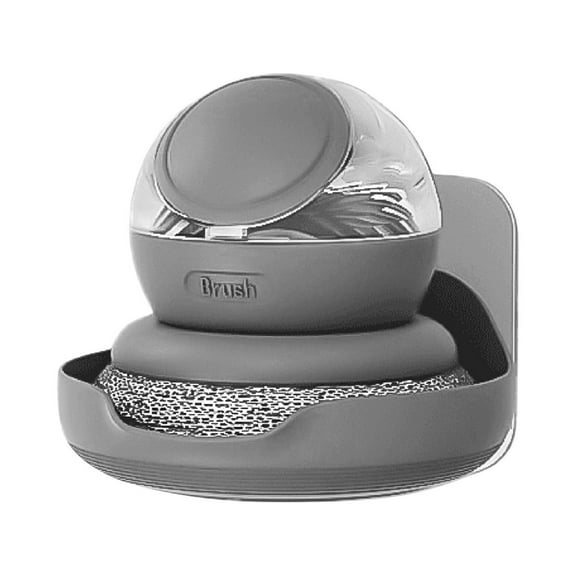 Gnmfd Kitchen Pot Cleaning Brush with Liquid Dispenser, Strong Decontamination, Easy Dishwashing, Non-Oil Cleaning, Scrubbing and Liquid Adding, Comfortable Handle for Pans, Pots, Household Use