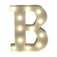 thumbnail image 1 of Gnmfd LED Light Up Letters 26 Alphabet Battery Operated Big Marquee Letter Lights for Party Birthday Bar Wedding Christmas Home Decor Warm White Illuminated Sign for Wall Table Mantel, 1 of 2