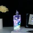 thumbnail image 1 of Gnmfd LED Simulation Electronic Candle Rose Night Light, Flameless Romantic Bedroom Bedside Heart Decoration, Safe Holiday, Christmas, Party, Wedding, Tea Lights Candles, LED Lights for Bedroom, 1 of 3