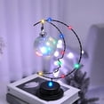 thumbnail image 1 of Gnmfd LED Table Lamp Night Light Decorative Ball Lamp for Bedroom Desk Bedroom Office Mood Lighting USB Battery Powered Night Lights Plug in Home Decor Party Favors Christmas Lights, 1 of 2