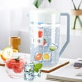 thumbnail image 1 of Gnmfd Large Capacity Cold Water Kettle Beverage Container, Plastic Ice Foam Jug for Home Office and Refrigerator, Easy Pour Hydration Storage, Summer Picnic and Party Use, 1 of 6