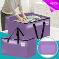 thumbnail image 1 of Gnmfd Large Capacity Foldable Storage Bags for Clothing Quilt Toys, Portable Moving Luggage Organizer, Multi-Purpose Storage Container for Home Dorm Closet Organizers and Storage Bins with Lids, 1 of 6