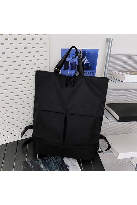 Large Capacity Multifunctional Shoulder Bag, Casual Travel Backpack with Adjustable Straps, Practical Bag for Work, Gym, Commuting & Weekend Getaways, Storage for Books, Laptops & More