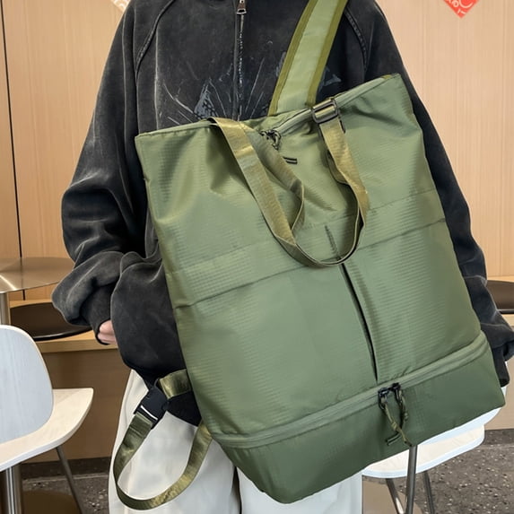 Gnmfd Large Capacity Multifunctional Shoulder Bag, Casual Travel Backpack with Adjustable Straps, Practical Bag for Work, Gym, Commuting & Weekend Getaways, Storage for Books, Laptops & More