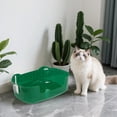 thumbnail image 1 of Gnmfd Large Cat Litter Box for Cats, Spill-Proof Open Design, Easy Access for Senior Cats, Leakproof Plastic Litter Tray, Suitable for All Litter Types, Large Size for Comfort and Cleaning, 1 of 6