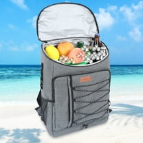 Gnmfd Large Travel Backpack with Lunch Box for Men Women, Insulated Cooler Backpack with Multiple Compartments for Picnic Hiking Work Beach Travel, Keeps Food Drinks Fresh