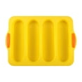 thumbnail image 1 of Gnmfd Loaf Bread Pan Set of 1 with Four Cavities, Non-Stick French Bread Baking Pan for Household Use, Easy Release, Oven and Dishwasher Safe, Breakfast, Dinner, Baking, Kitchen Essentials, 1 of 1