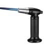Gnmfd Metal Direct Blast Blue Flame Torch Lighter for Barbecue Cooking and Baking, Adjustable Jet Gas Butane Refillable Fire Starter for Outdoor Grill Kitchen Fireplace Heating Tool