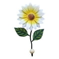 thumbnail image 1 of Gnmfd Metal Wall Flower Hook Decorative Coat Hanger, Multifunctional Sunflower Wall Hooks for Keys Jackets Hats, Home Wall Art Decoration for Bedroom Living Room Kitchen Entryway, 1 of 1