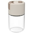 thumbnail image 1 of Gnmfd Metering Seasoning Shaker Press Type 0.5g Quantitative Spice Dispenser, Precise Salt Pepper Sugar Control Glass Seasoning Jar for Kitchen Cooking Home Restaurant, 1 of 1