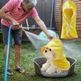 thumbnail image 1 of Gnmfd Microfiber Pet Bathrobe Towel for Dogs and Cats, Quick Dry Super Absorbent Bath Towel with Adjustable Neck and Waist for Bathing Grooming, Keep Pets Warm and Cozy Indoors Outdoors, 1 of 6