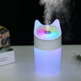 thumbnail image 1 of Gnmfd Mini Cool Mist Humidifier for Desk Bedroom Plants Office, USB Portable Small Humidifier with Quiet Operation, 300ml Water Tank with Night Light, Aromatherapy Option for Relaxing Sleep, 1 of 6