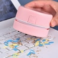 thumbnail image 1 of Gnmfd Mini Desktop Vacuum Cleaner USB Rechargeable, Portable Computer Keyboard and Car Dust Collector, Strong Suction Quiet Operation for Home, Office, School, Desktop Cleaning, 1 of 6