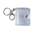 thumbnail image 1 of Gnmfd Mini Insert Photo Album with Keychain, 16-Pocket Photo Storage for Cards and Pictures, Portable Family Memory Book, Great Gift for Weddings, Birthdays, and Special Occasions, 1 of 4