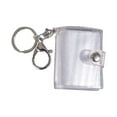 thumbnail image 1 of Gnmfd Mini Insert Photo Album with Keychain, 16-Pocket Photo Storage for Cards and Pictures, Portable Family Memory Book, Great Gift for Weddings, Birthdays, and Special Occasions, 1 of 4