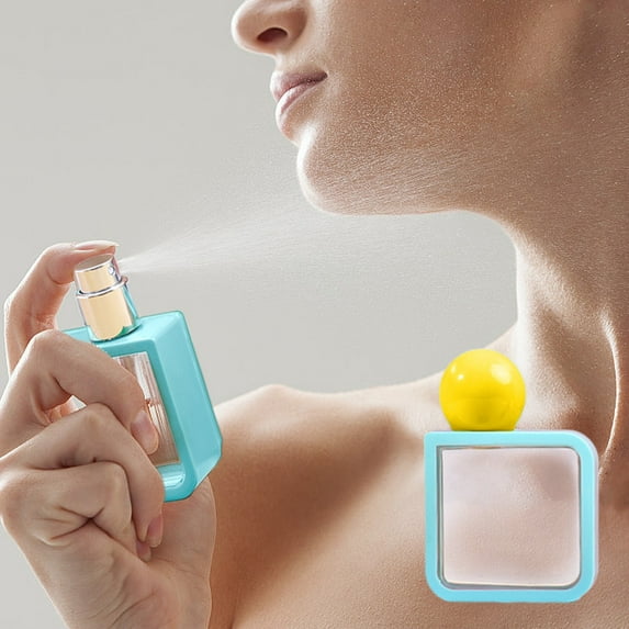 Gnmfd Mini Travel Perfume Spray Bottle Refillable Atomizer with Screw Top, Leak Proof Portable Fragrance Container for Travel Gym Work, Easy Refill Sprayer for Oils Colognes