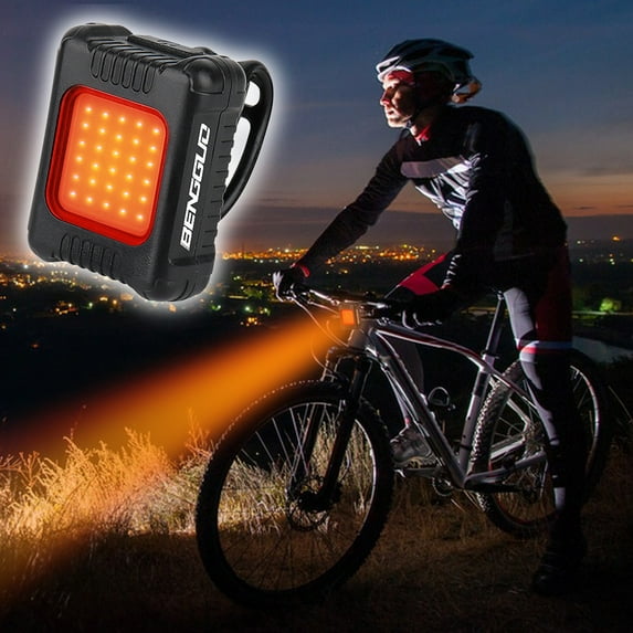 Gnmfd Mini USB Rechargeable Bicycle Headlight Strong LED Flashlight for Night Riding Outdoor Cycling Safety Lights for Car Lights for Bedroom Solar Lights Outdoor