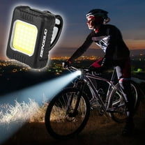 Gnmfd Mini USB Rechargeable Bicycle Headlight Strong LED Flashlight for Night Riding Outdoor Cycling Safety Lights for Car Lights for Bedroom Solar Lights Outdoor