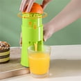 thumbnail image 1 of Gnmfd Multifunctional Manual Juicer Hand Press Fruit Citrus Lemon Orange Juice Extractor, Easy Clean, High Juice Yield, Portable Handheld Juicer for Home Kitchen Picnic Outdoor Use, 1 of 9