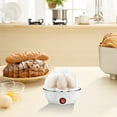 thumbnail image 1 of Gnmfd Multifunctional Single Layer Egg Cooker Steamer, 7 Egg Capacity Electric Food Steamer for Rice Corn Soup Hot Milk, Automatic Shut-Off Kitchen Appliance for Home Cooking Use, 1 of 4