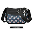 thumbnail image 1 of Gnmfd Nylon Shoulder Crossbody Bag Large Capacity Multi Compartment Tote with Detachable Strap, Water-Repellent Travel Work School Bag for Laptop Essentials Daily Use Holidays, 1 of 3