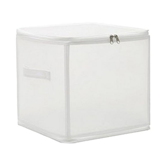 Gnmfd PP Transparent Storage Box Set, 7-Piece Organizing Bins for Clothes, Toys & Quilts, Folding & Stackable Storage Bins with Lids, Durable Household Storage Solution for Wardrobe & Pantry