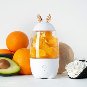 Gnmfd Personal USB Rechargeable Portable Blender Mini Smoothie Juicer Cup for Home Travel Gym Office Safe Smart Protection Food-Grade Material Quick Blending for Shakes Baby Food Cocktails