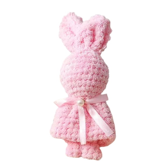 Gnmfd Pineapple Knit Bunny Towel 27.5"x27.5" Super Soft Absorbent Play Bath Towel for Daily Care Bathing Parent-Child Interaction Nursery Gift Blanket Throw Blanket Blanket Storage