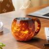 Gnmfd Planetary Mug Collection Space Themed Coffee Cup Set with Stainless Steel Inner Liner, Solar System Mug Gift for Astronomy Lovers for Birthday Valentine Christmas Office