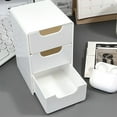 thumbnail image 1 of Gnmfd Plastic Drawer Storage Organizer Stackable Sliding Drawers for Kitchen Bathroom Office Bedroom, Small Item Storage Bins with Lids, Pantry Organizers and Storage, 1 of 6