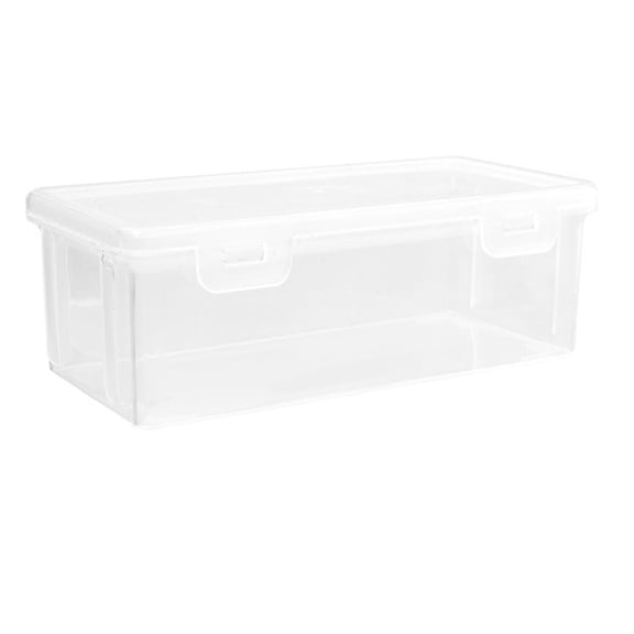 Gnmfd Plastic Spice Storage Box Set Stackable Kitchen Seasoning Container with Clear Lids for Pantry Organization Herb Salt Pepper Coffee Bean Food Storage Organizer Rack Storage Bin