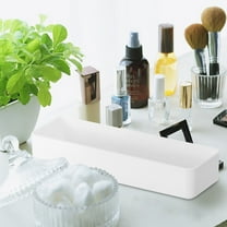 Gnmfd Plastic Storage Box Storage Organizer for Kitchen Tableware Storage Bins with Lids Multifunctional Storage Containers Drawer Storage Cabinet for Office Bathroom Bedroom Storage Shelf