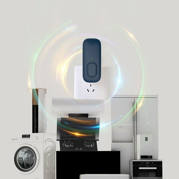 Gnmfd Plug-in Negative Ionic Air Purifier Mini Portable Negative Ion Generator for Home Bedroom Bathroom Living Room Closet Pet Room, Silent Fast Odor Removal Sleep Concentration