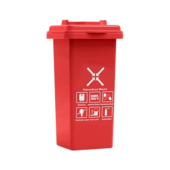 Gnmfd Portable Flip Trash Can Storage Box, Stylish Design for Tabletop Organization, High-Definition Printing, Waterproof & Compact, Convenient for Outdoor, Smokers, and On-the-Go Use