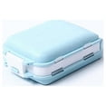 thumbnail image 1 of Gnmfd Portable Mini Pill Organizer Box with Compartment Divider, Double-Layer Sealed Storage for Tablets Vitamins Supplements, Travel Medication Case for Home Office Outdoors, 1 of 2