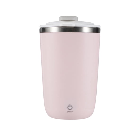 Gnmfd Rechargeable Automatic Mixing Protein Coffee Cup, Stainless Steel Travel Blender for Smoothies, Shakes, Milk Powder Drinks for Gym, Office, Outdoor Travel Use