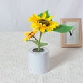 thumbnail image 1 of Gnmfd Rechargeable Sunflower LED Night Light for Bedroom Bedside Room Decoration Romantic Sunflower Lamp with Adjustable Brightness USB Plug-in LED Atmosphere Lights for Party Wedding Garden, 1 of 2