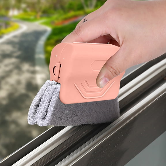 Gnmfd Removable Window Slot Cleaning Brush, Multi-Purpose Corner, Blind, Door, Window Tool for Kitchen, Bathroom, Hard-to-Reach Gaps, Household Cleaning, Easy Grip