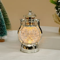 Gnmfd Retro Small Oil Lamp LED Night Light Decorative Table Lamp for Home, Desk, Holiday, Christmas, Soft Warm LED Lights for Bedroom, Living Room, Night Lights Plug Into Wall