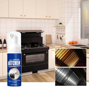 Gnmfd All Round Kitchen Cleaning Foam for Stubborn Stains, Multi-Surface Degreaser for Stainless Steel, Ceramic, Countertops, Effective Household and Commercial Use