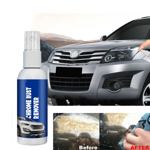 Gnmfd Rust Cleaner Spray, Instant Rust Removal for Car Maintenance, Penetrates Stubborn Parts, Leaves Protective Coating on Metal Surfaces, Essential for Car Restorations, 30ml for Quick Fixes