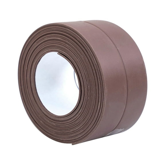 Gnmfd Self Adhesive Waterproof Kitchen Tape, PVC Corner Line Seal Strip for Bathroom Sink Bathtub Wall Gaps, Flexible Decorative Wallpaper Trim