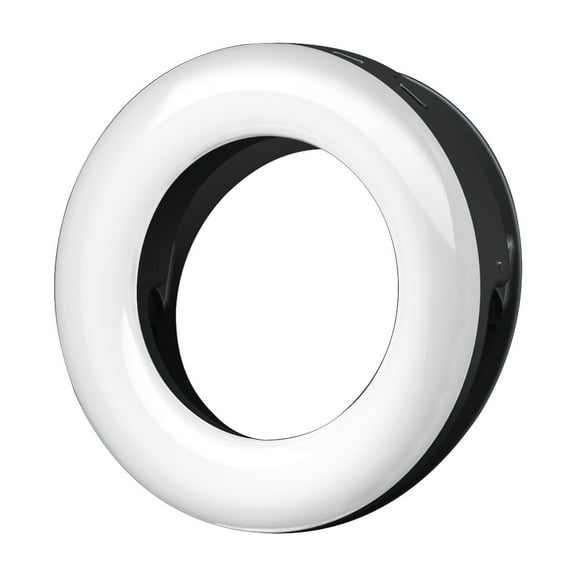 Gnmfd Selfie LED Ring Light Mobile Phone Lighting USB Rechargeable Beauty Ring Light Stepless Brightness Adjustable for Live Streaming Photography Video Conferencing Desk LED Lights for Room