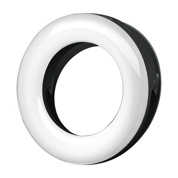 Gnmfd Selfie LED Ring Light Mobile Phone Lighting USB Rechargeable Beauty Ring Light Stepless Brightness Adjustable for Live Streaming Photography Video Conferencing Desk LED Lights for Room