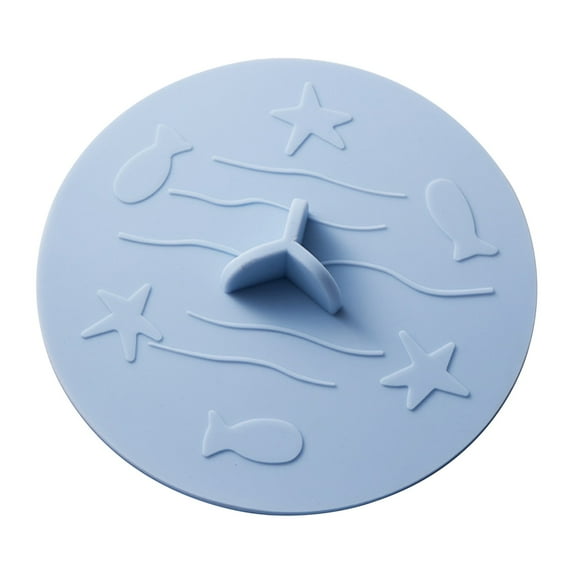 Gnmfd Shower Hair Drain Catcher Convex Cover with Suction Cup for Bathroom Bathtub Kitchen Sink Stopper, Easy Install Hair Strainer Trap for Shower Bathroom Laundry Drains Cleanliness