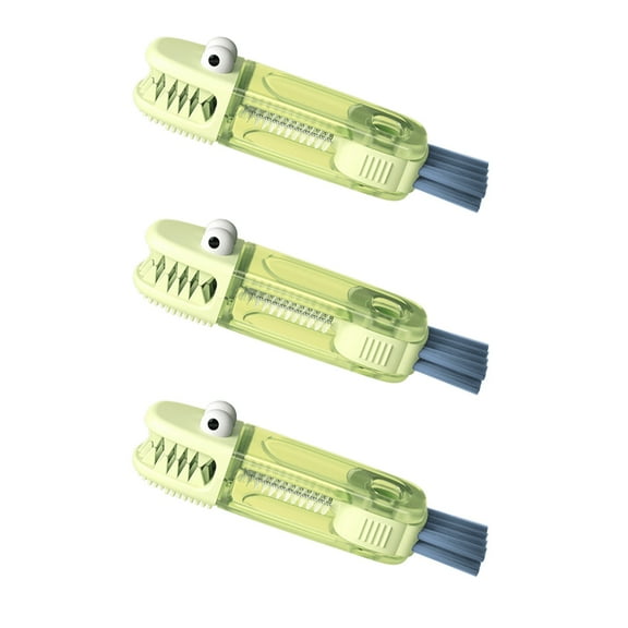 Gnmfd Small Cup Lid Brush Cleaning Tool, Three-in-One Bottle & Straw Brush, Rotatable Compact Design, Cleans Narrow Surfaces, Ideal for Cups, Milk Bottles, Coffee Pots & Teapots